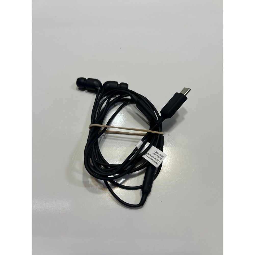 AIAIAI Pipes USB-C Wired Earbuds, Microphone for iPhone 15/Android/Laptop, Black